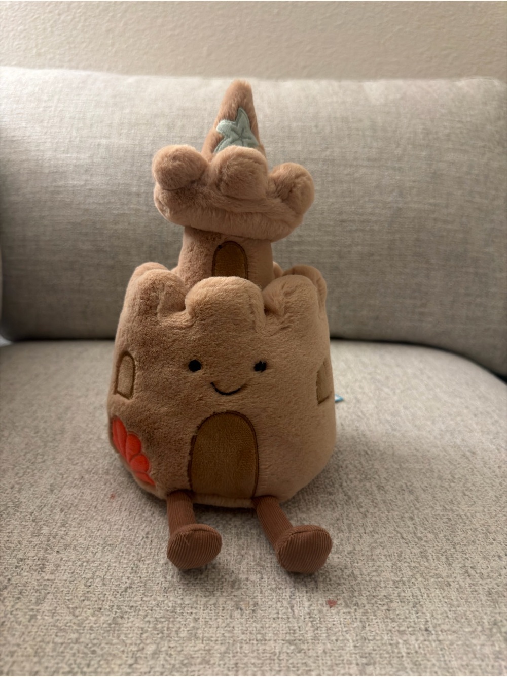 Authentic NWT sandcastle Jellycat